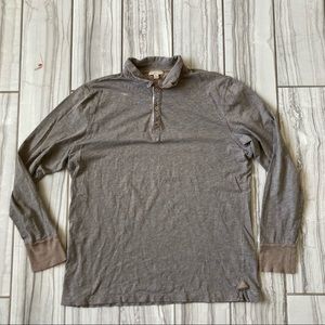 Burberry long sleeve polo. EUC